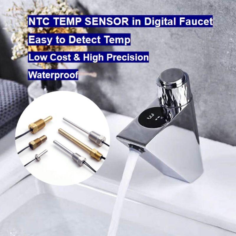 NTC Thermistor temperatuursensor in digitale kraan Smart Home